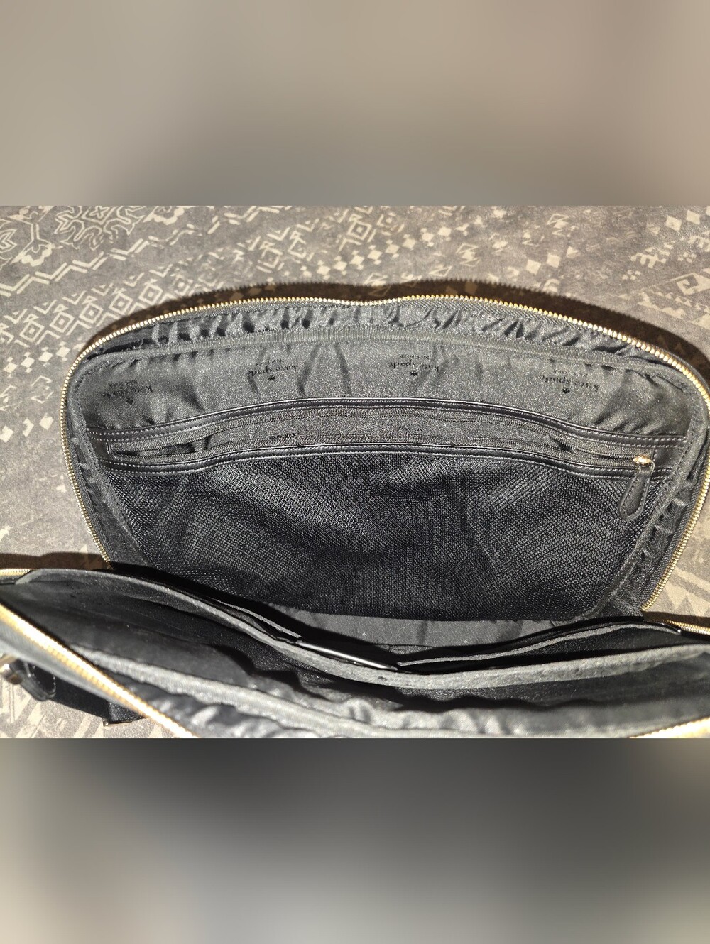 Kate Spade New York Black Nylon Laptop Bag – Fits 15" Laptop - Picture 5 of 11